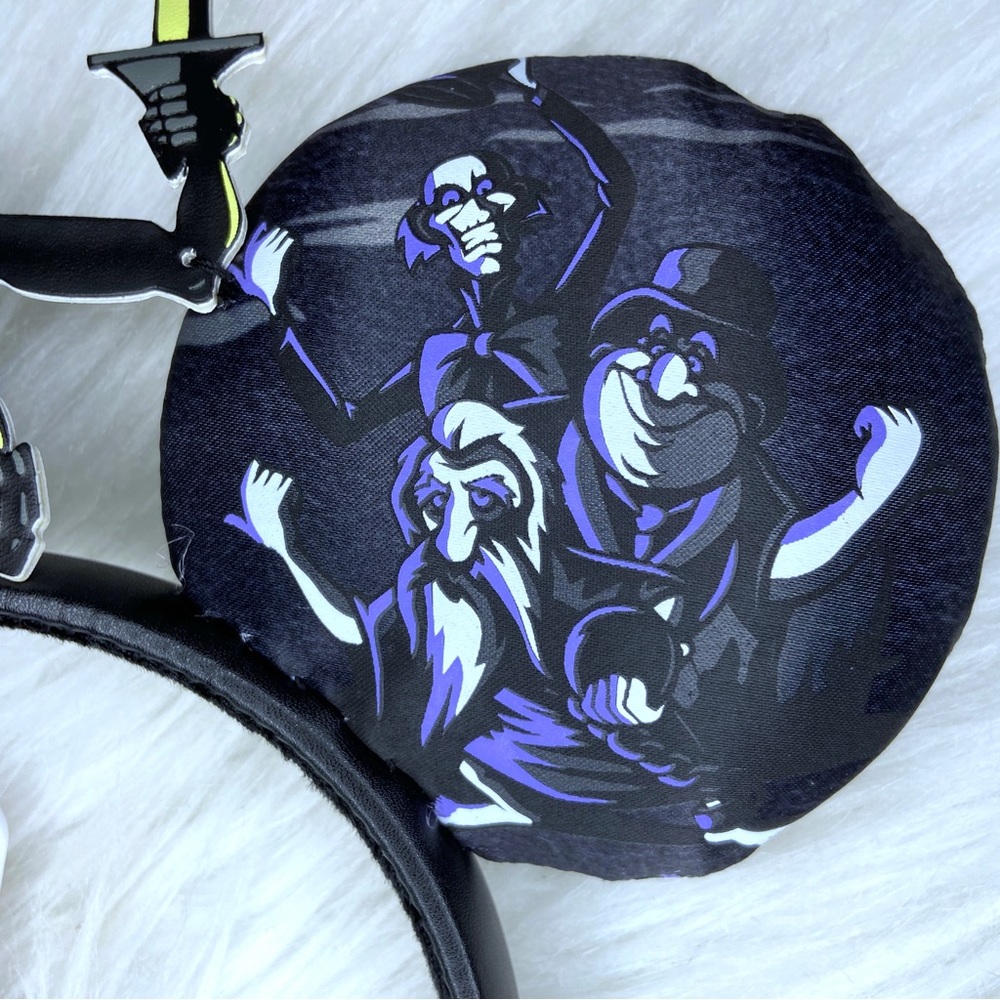 Disney Parks One Size Haunted House Mickey Ears NWT - Picture 9 of 11